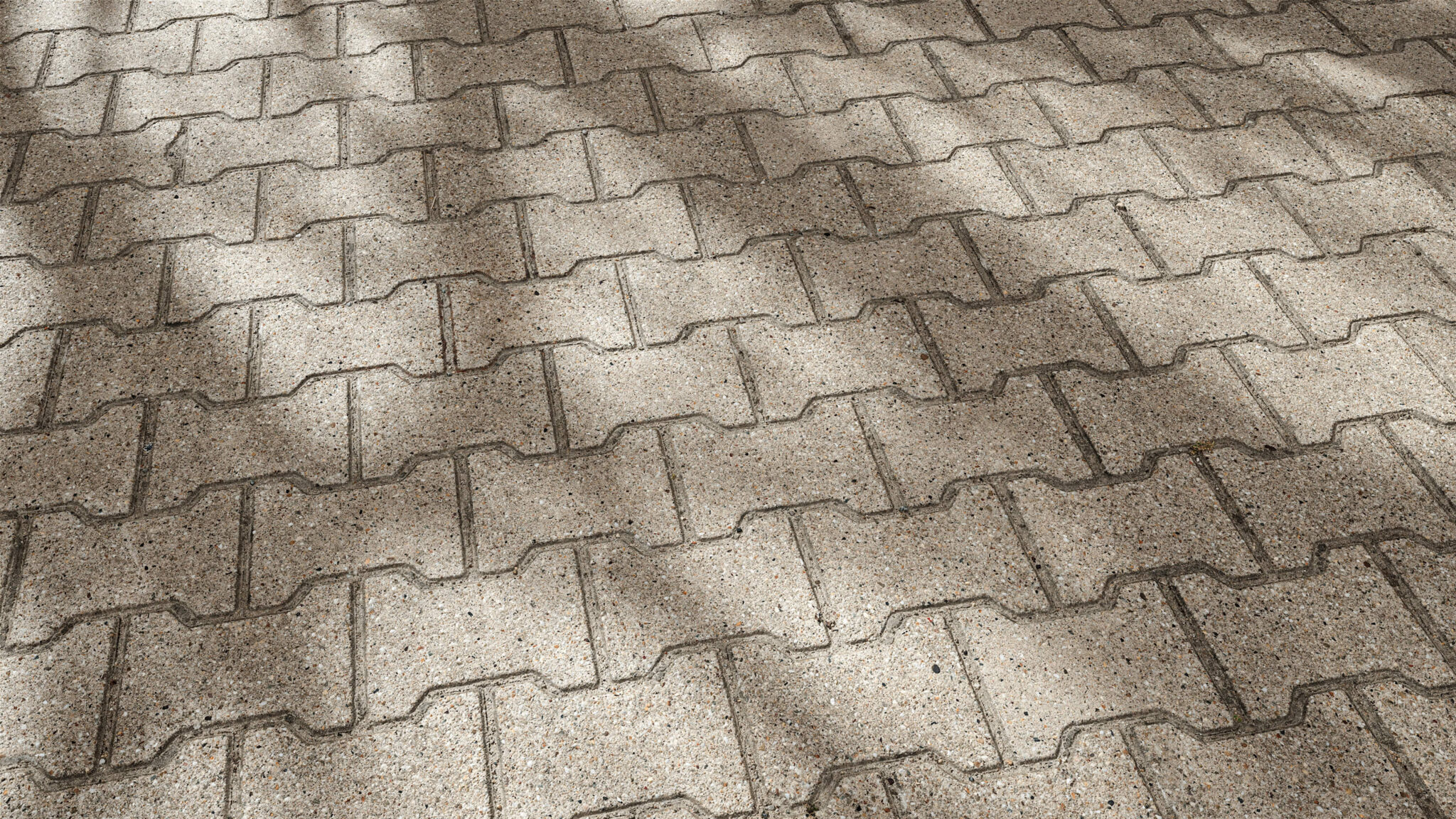 Patterned Pavement 03 Seamless PBR Texture