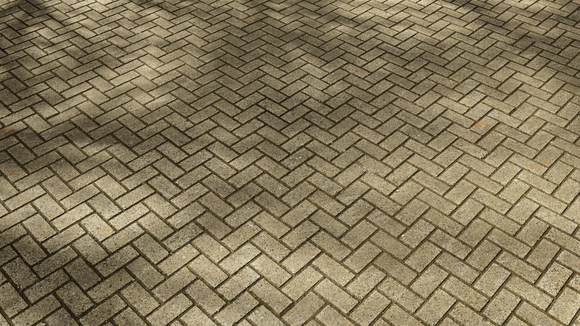 Seamless Herringbone Brick Floor Texture