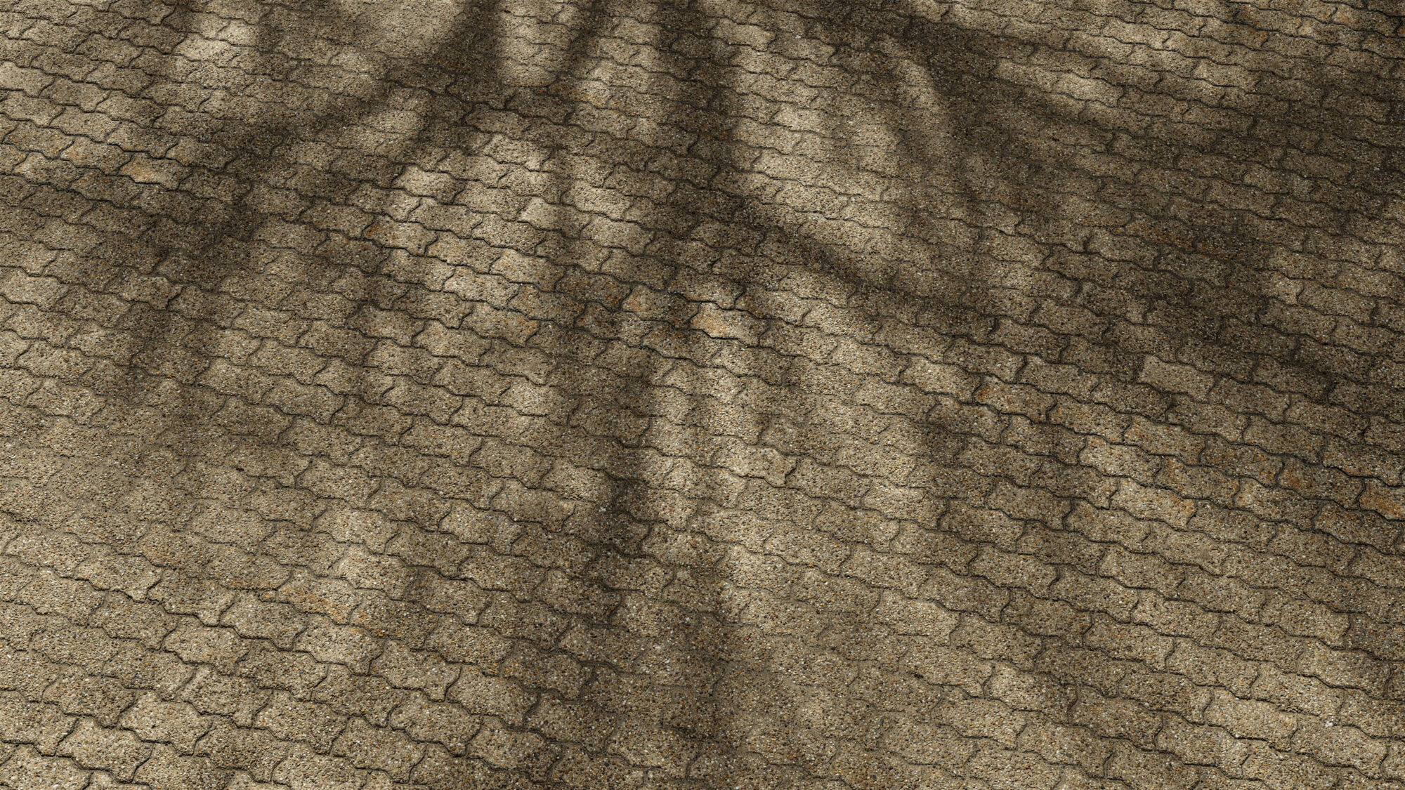 Seamless Brick Floor Texture