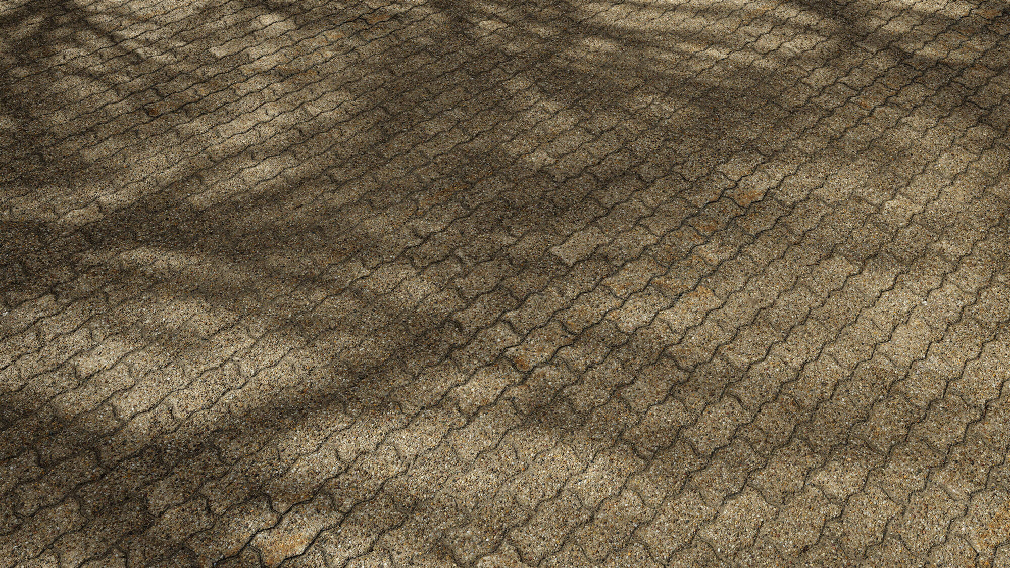 Seamless Brick Floor Texture