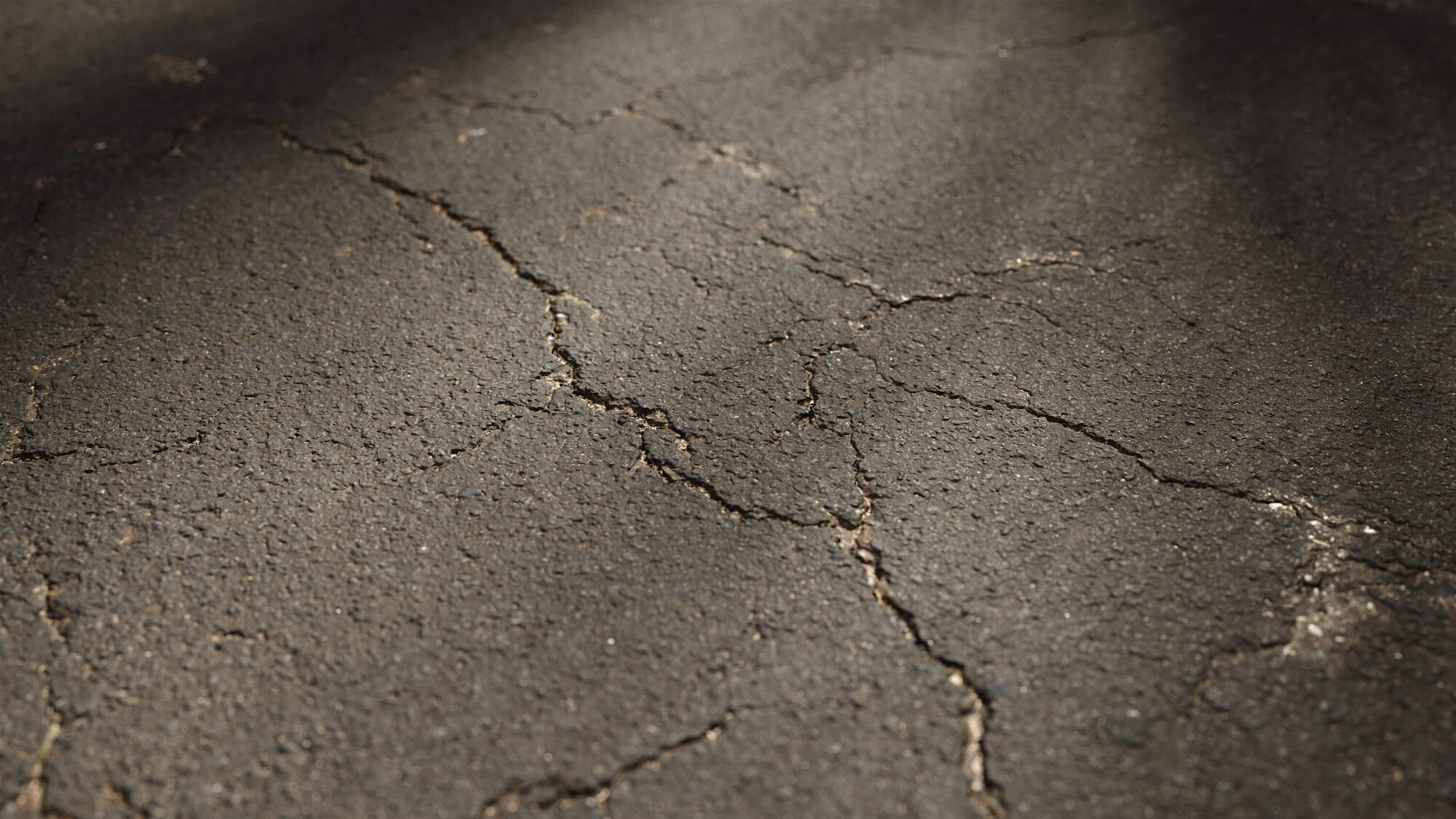 Seamless Cracked Asphalt Texture