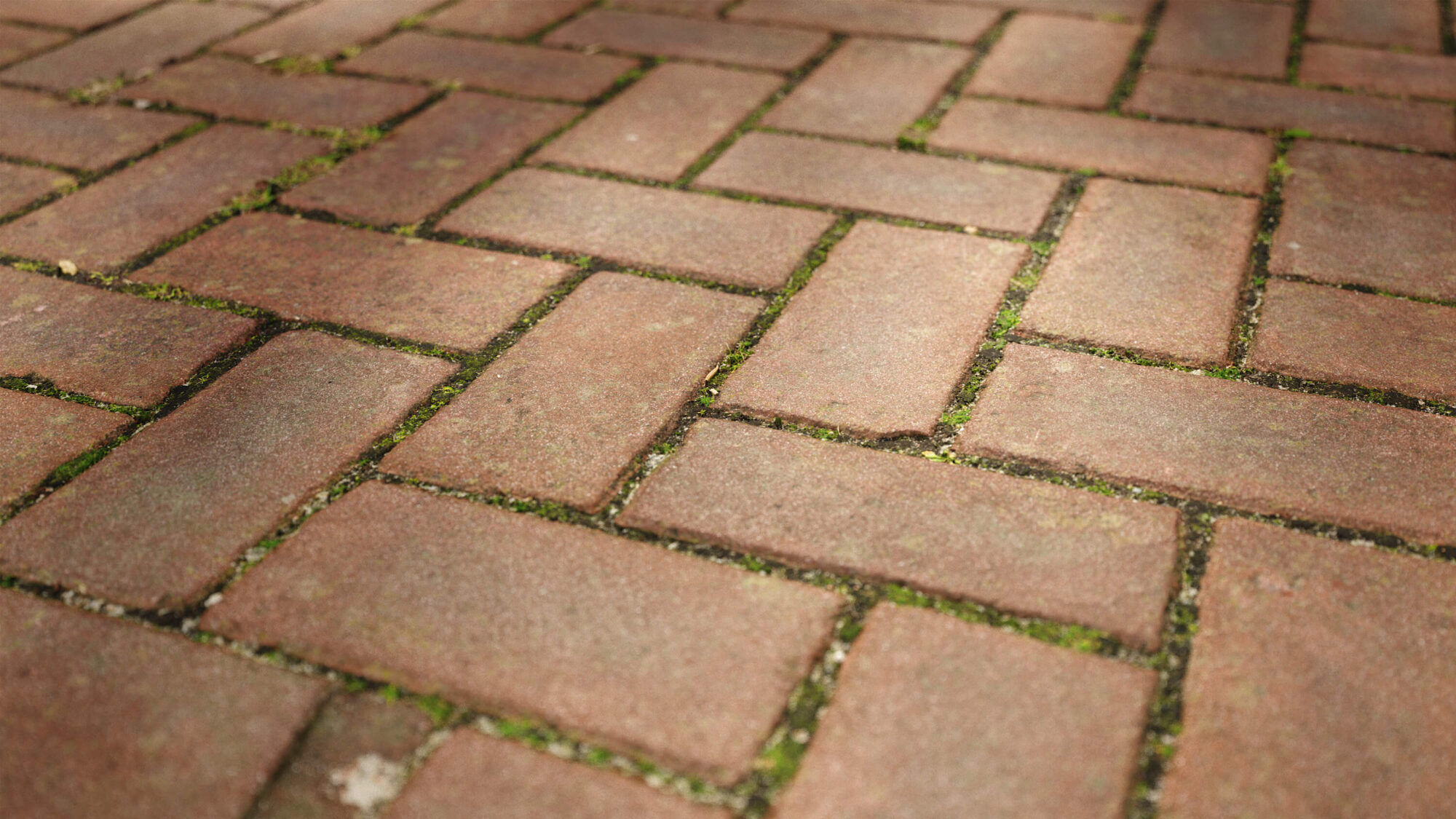 Seamless Herringbone Brick Floor Texture