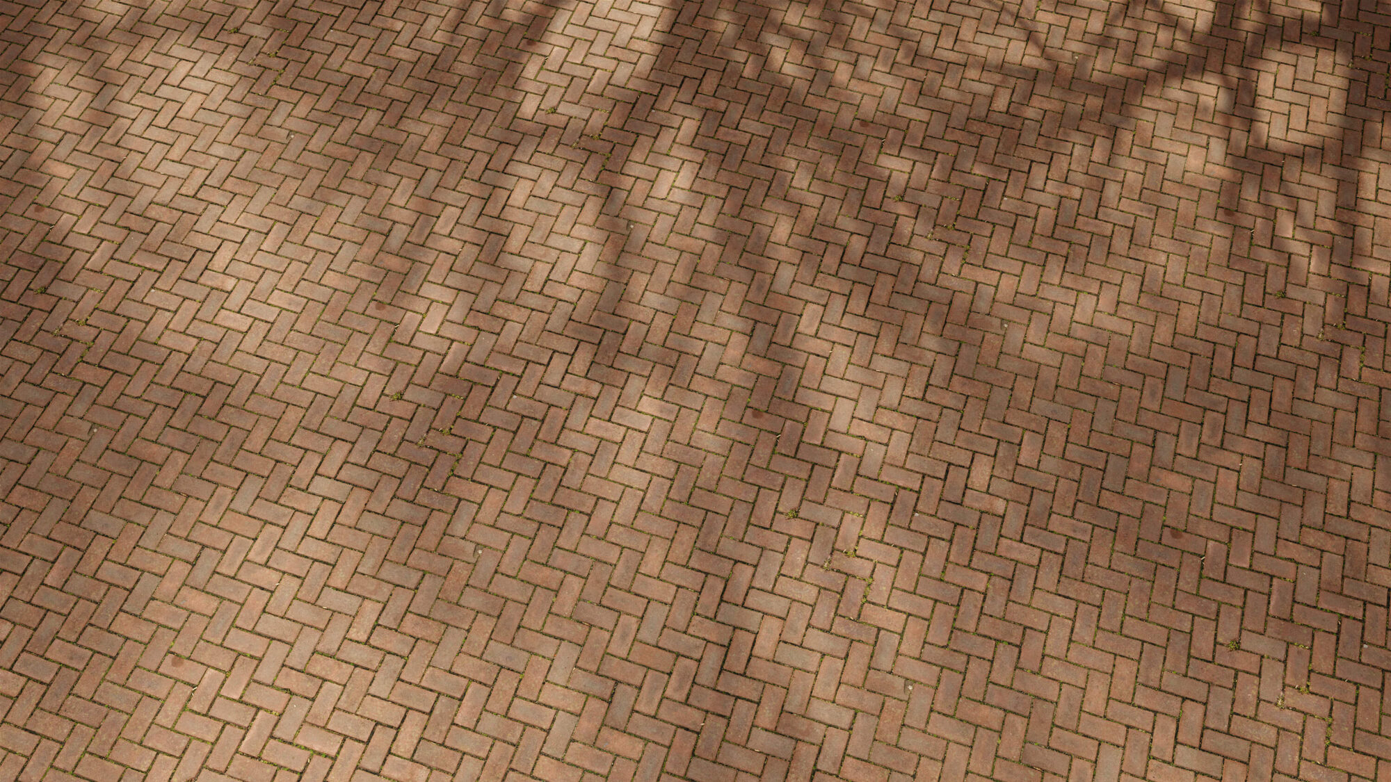 Seamless Herringbone Brick Floor Texture