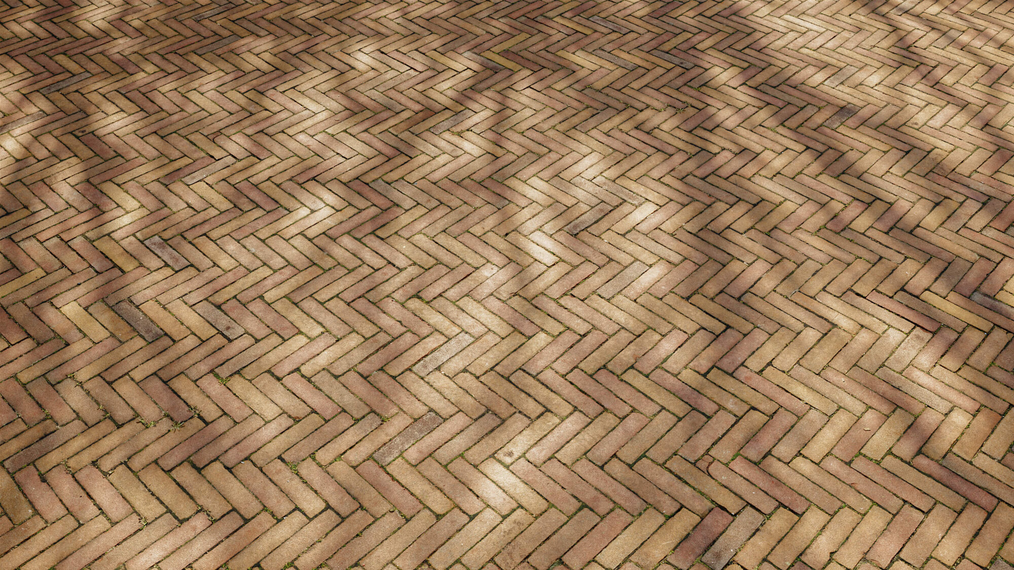 Seamless Herringbone Brick Floor Texture