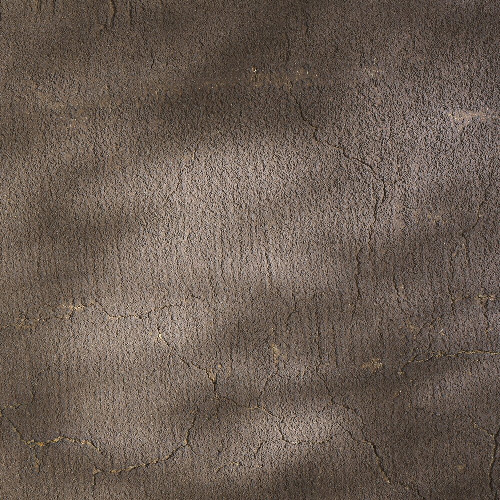 High-Resolution Seamless Cracked Asphalt PBR Texture