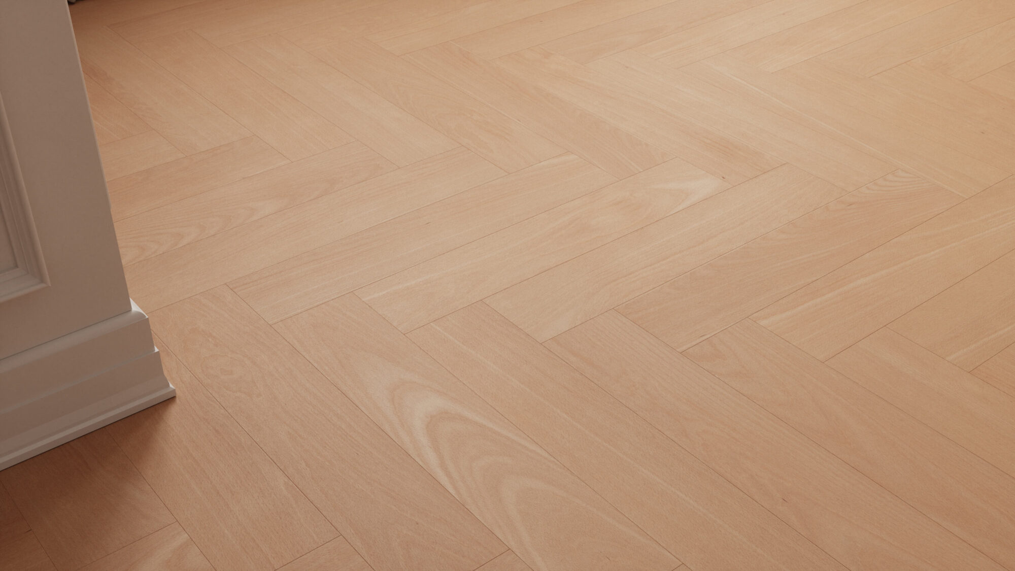 Seamless Beech Wood Herringbone Floor Texture