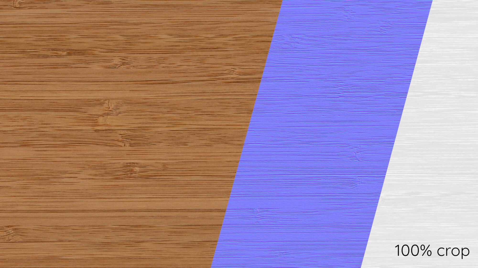 Seamless Bamboo Wood Veneer Texture