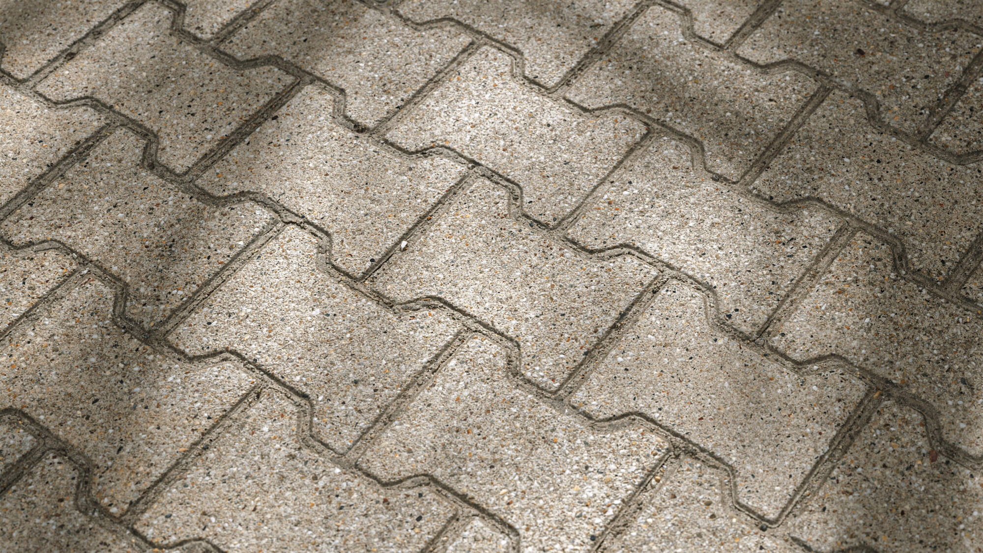 Seamless Brick Pavement Texture