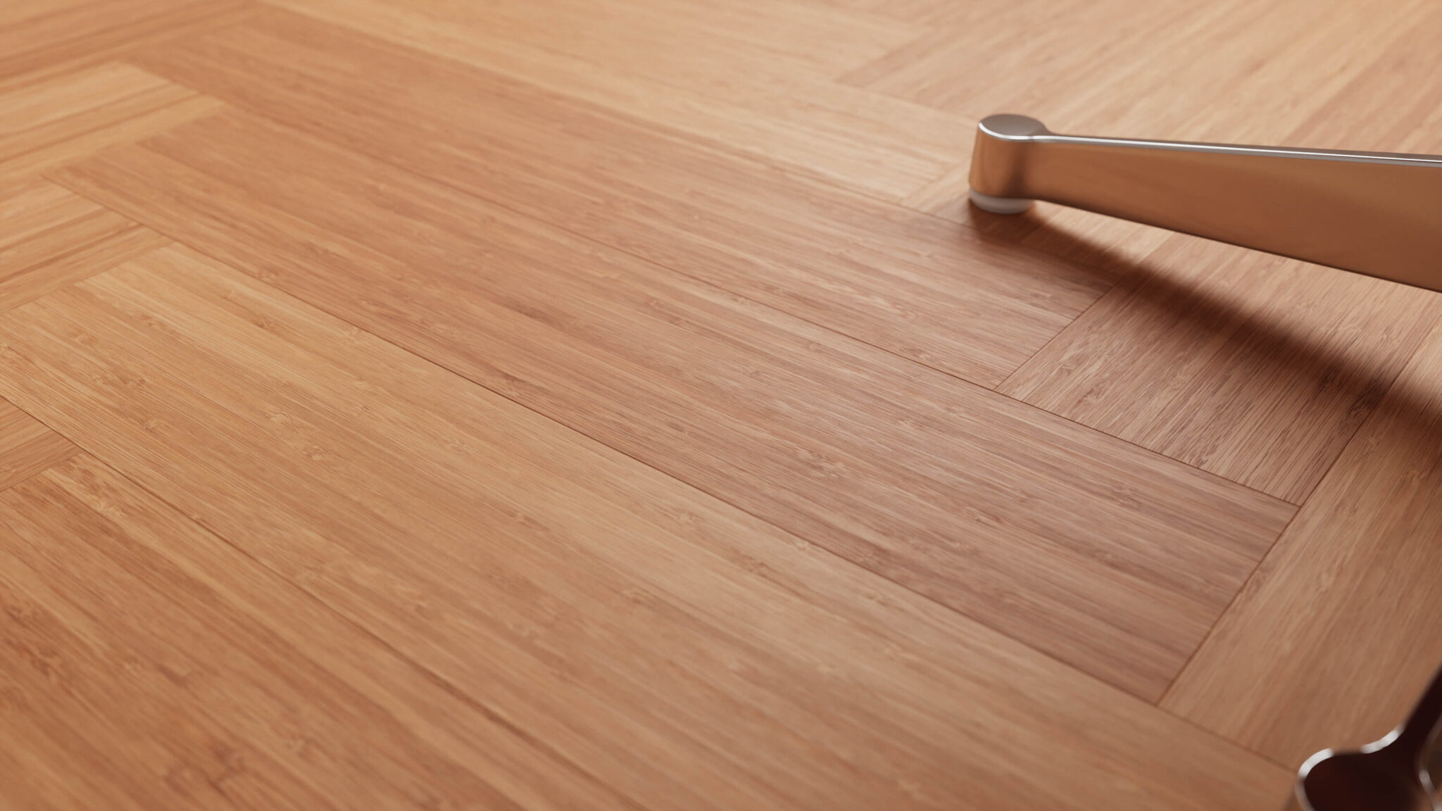 Bamboo Herringbone Floor seamless PBR Texture