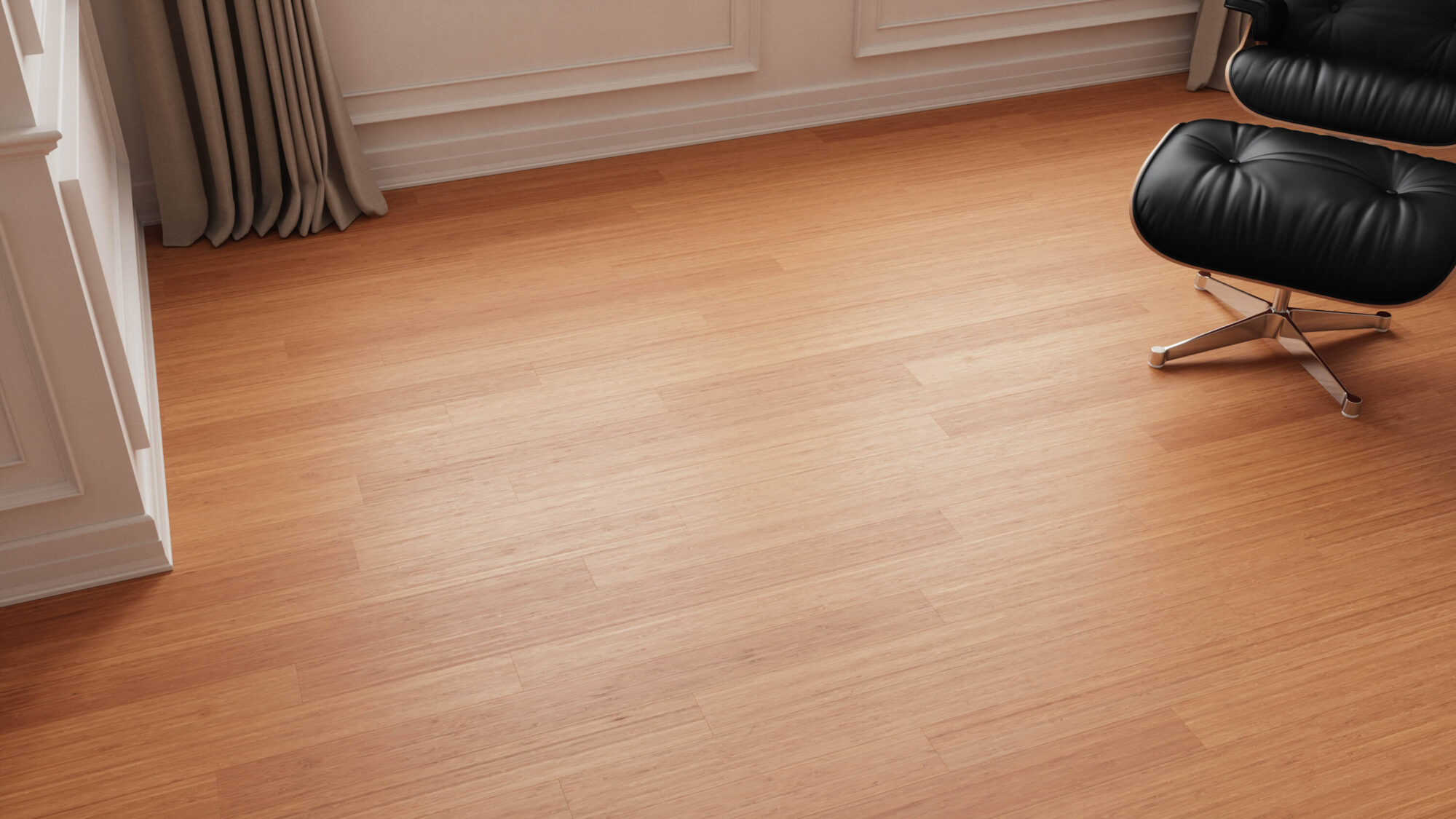 Seamless Bamboo Wood Plank Floor Texture