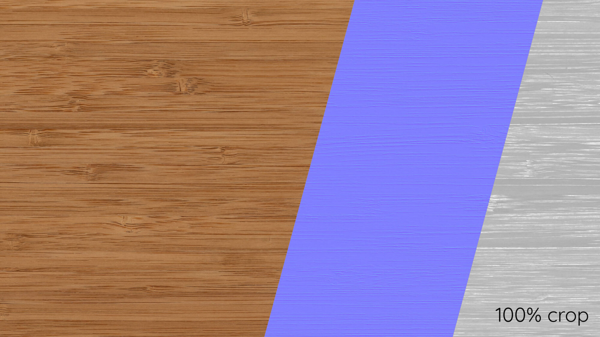 Seamless Bamboo Wood Plank Floor Texture