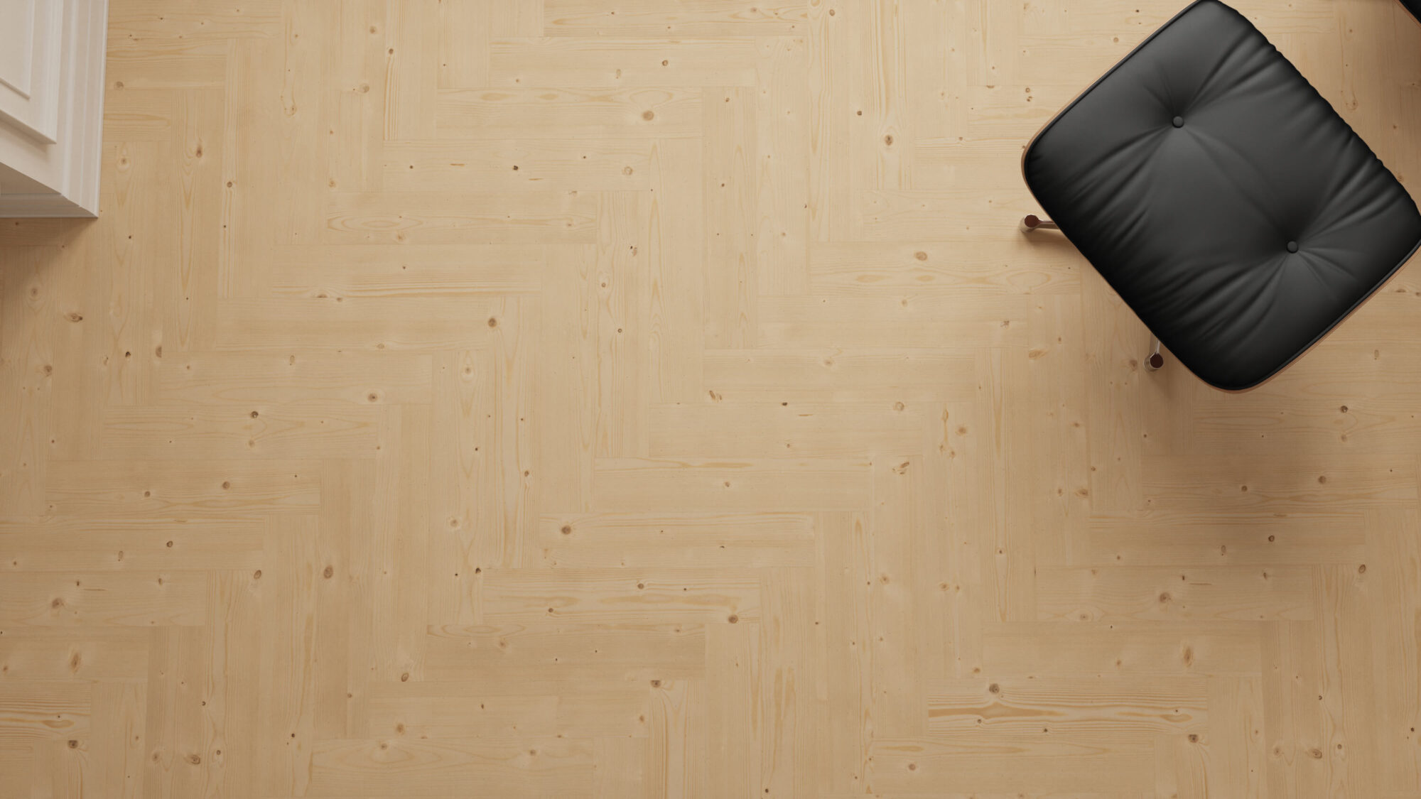 Seamless Spruce Wood Herringbone Floor Texture