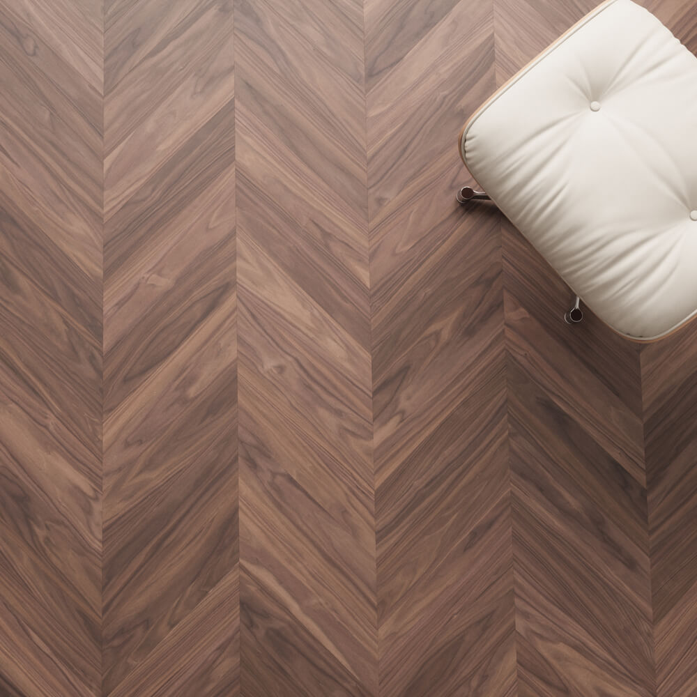 High Resolution 32k Seamless Walnut Chevron Floor Texture