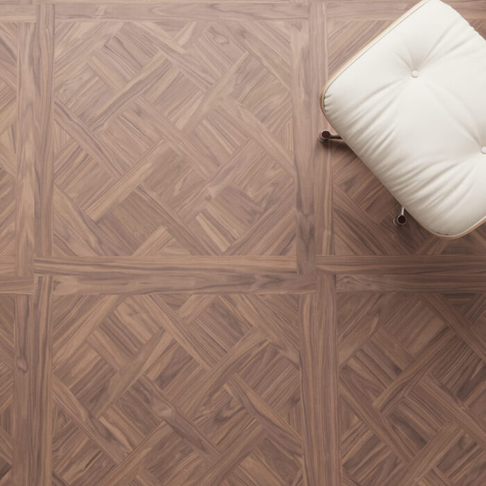 seamless walnut floor Versailles patterned texture