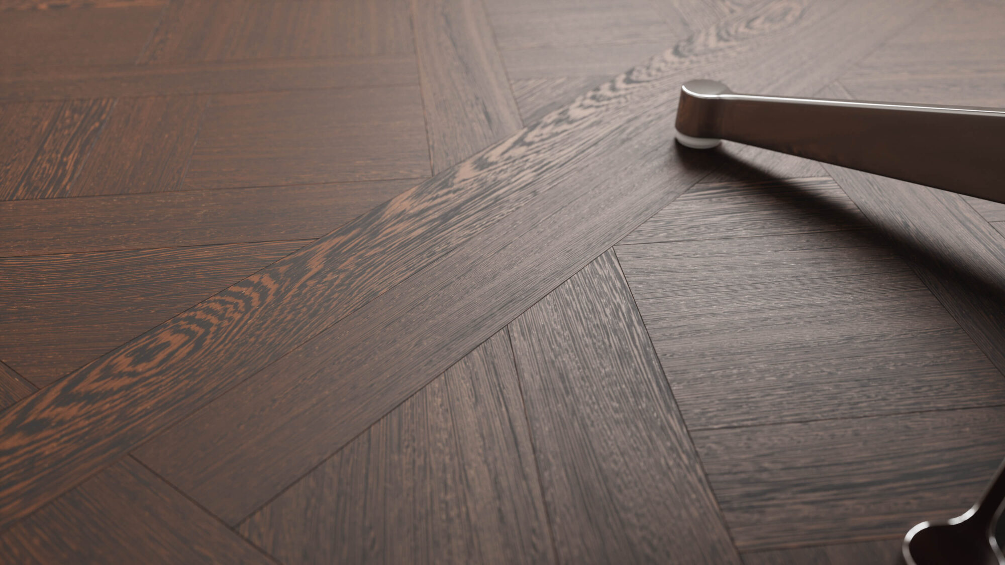 Seamless Wenge Wood Versaille Floor Texture