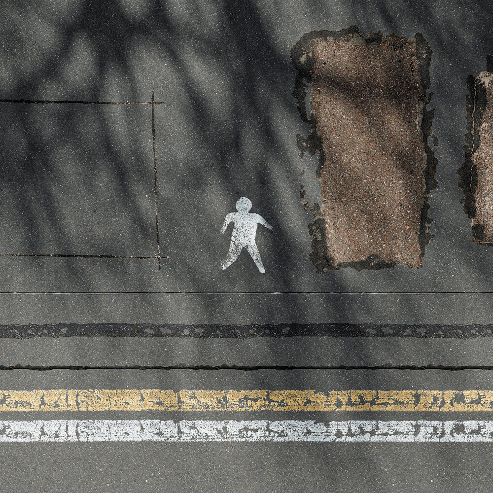 High Resolution Seamless Street Decals Bundle