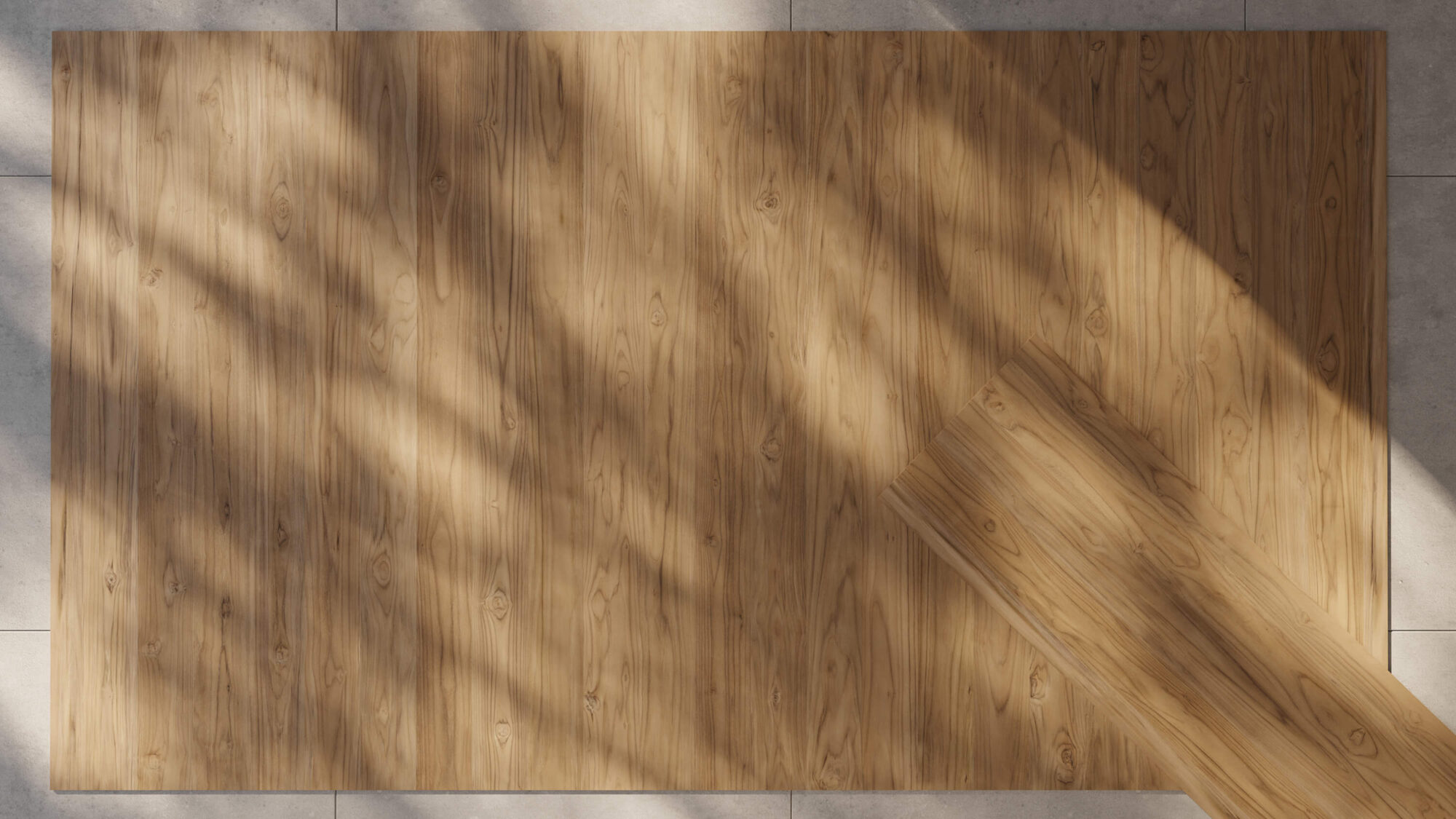 Seamless Teak Wood Texture