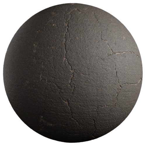 Seamless Cracked Asphalt Texture