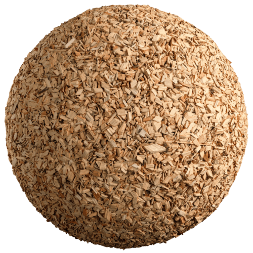 Seamless Wood Chips Texture