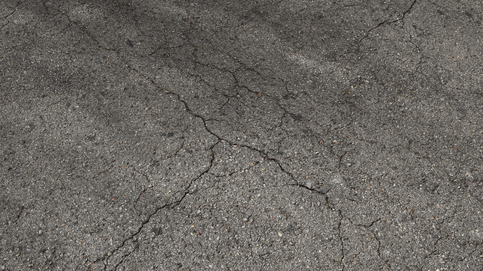 Seamless Cracked Asphalt Texture