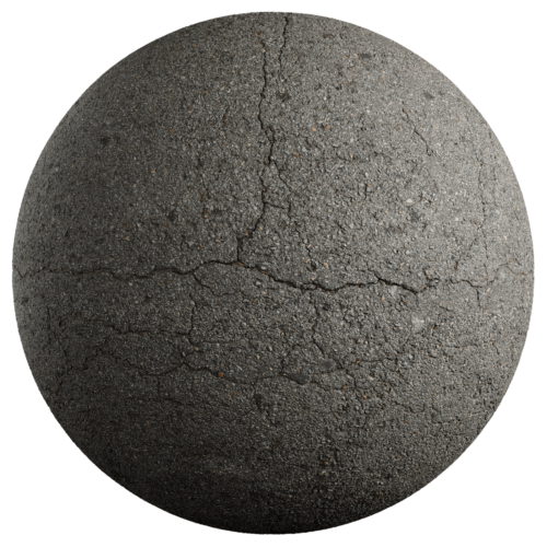 Seamless Cracked Asphalt Texture