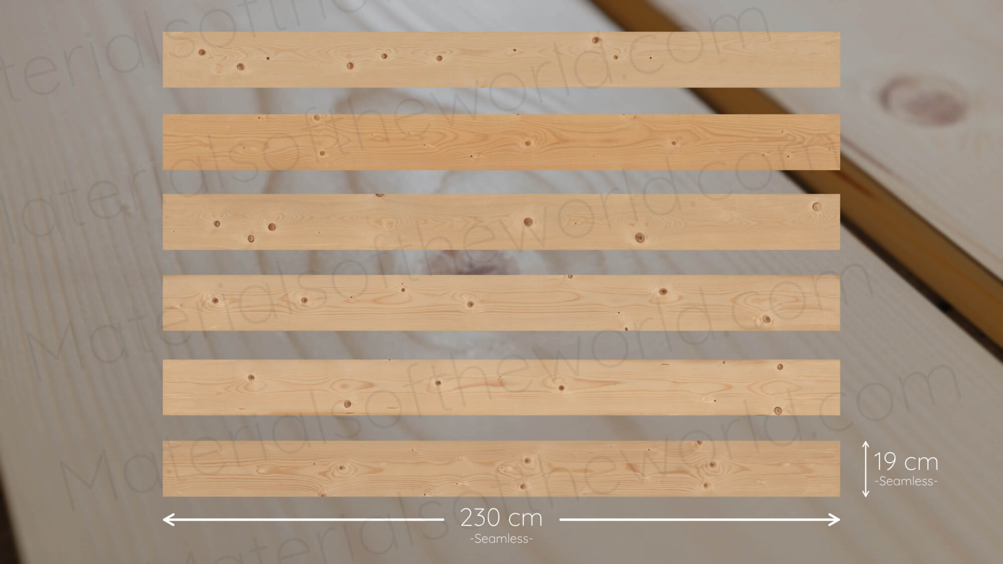 Seamless Spruce Wood Texture