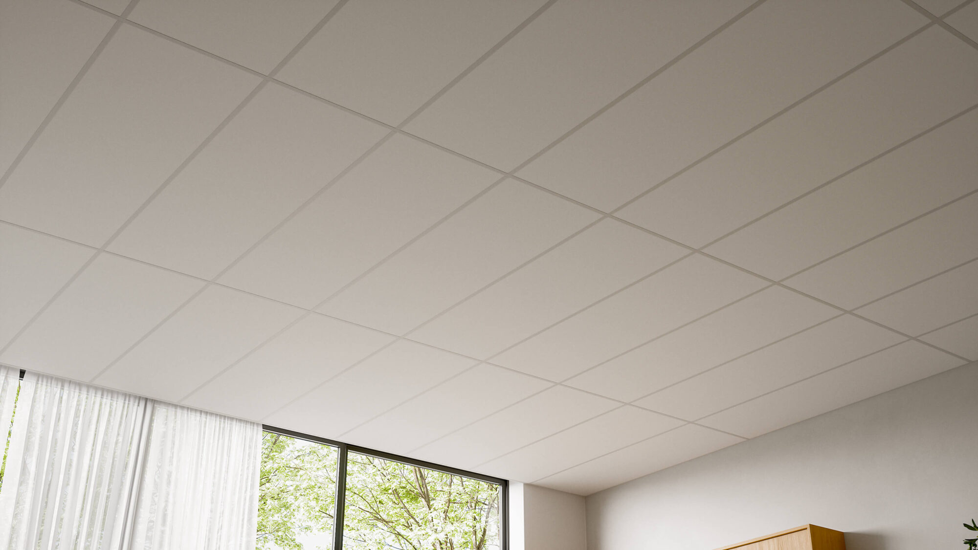 Seamless Suspended Ceiling Texture