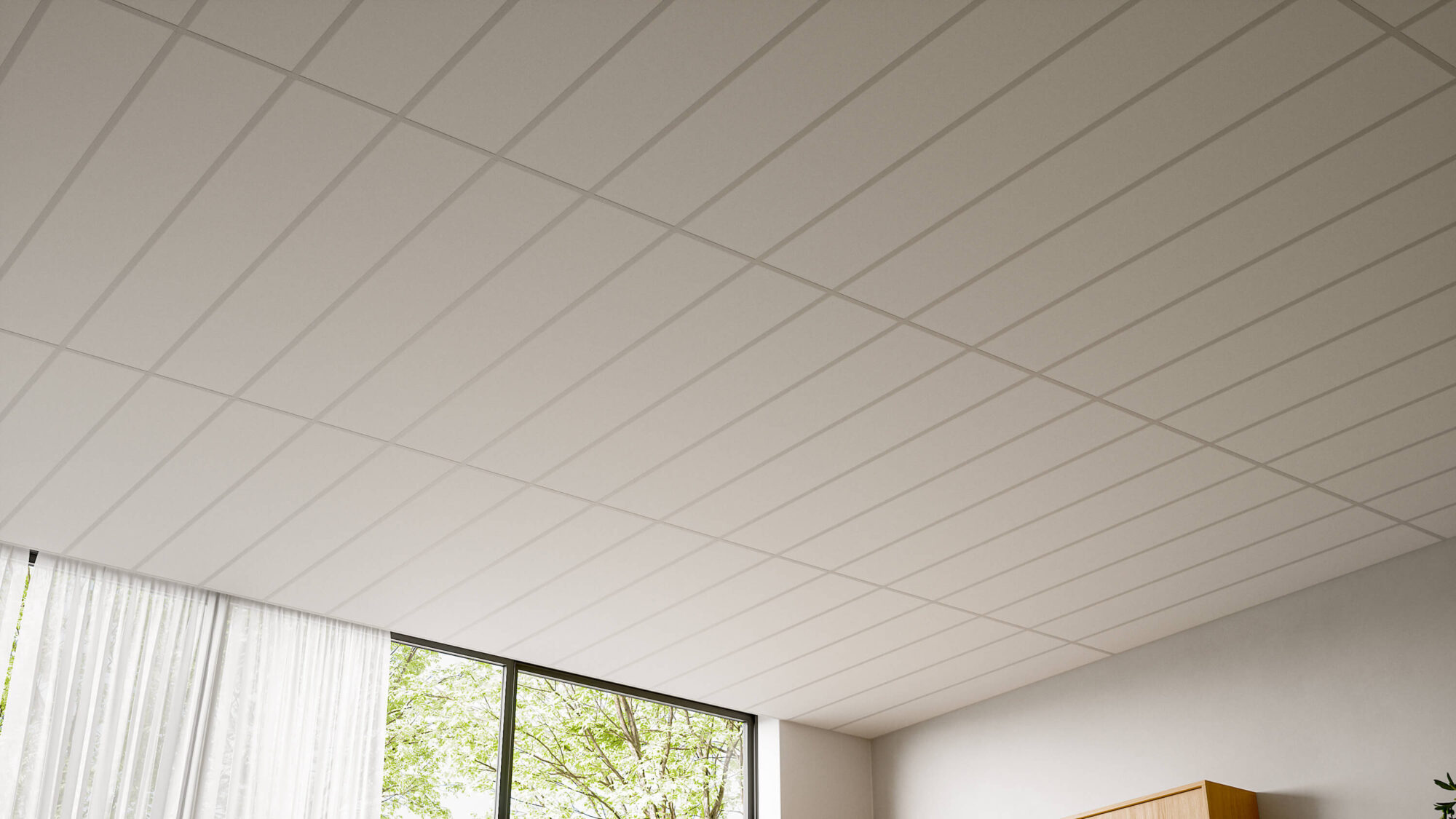 Seamless Suspended Ceiling Texture