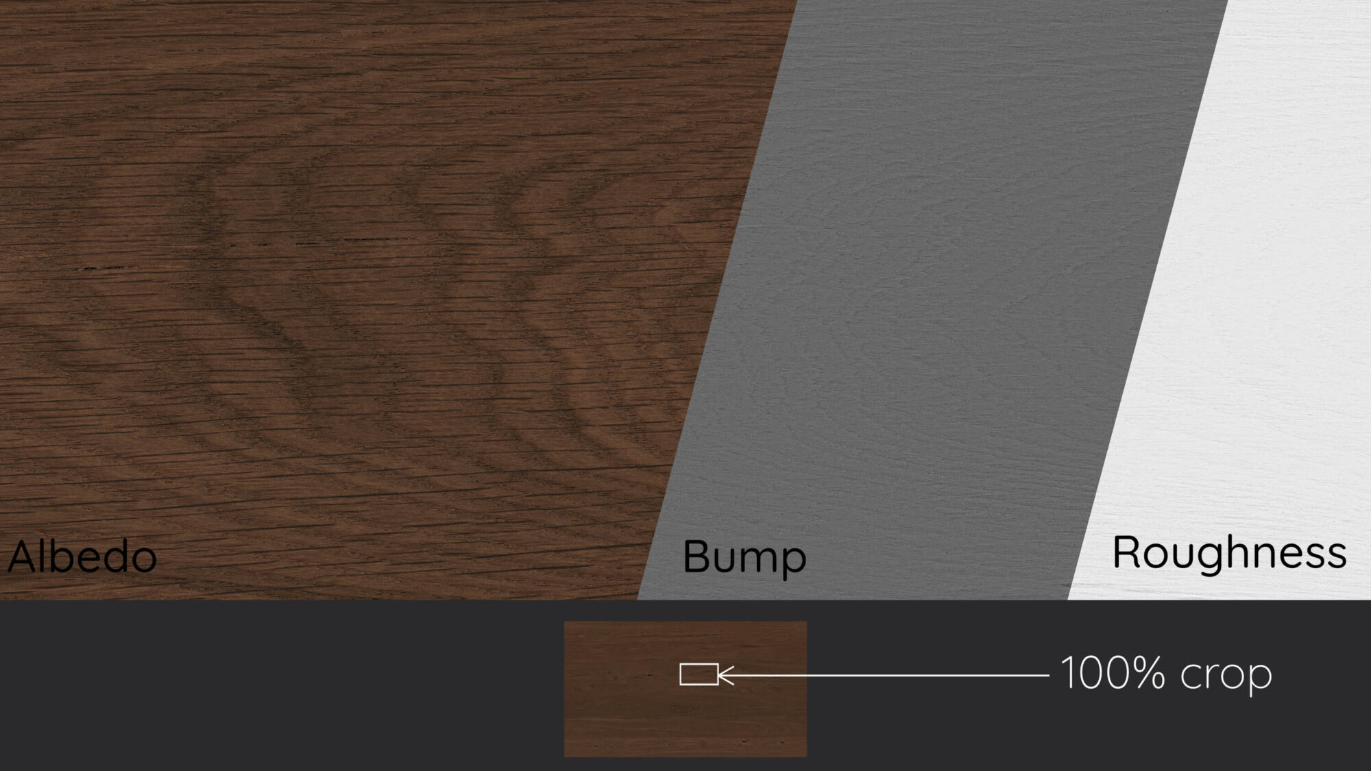 Seamless Dark Oak Wood Texture