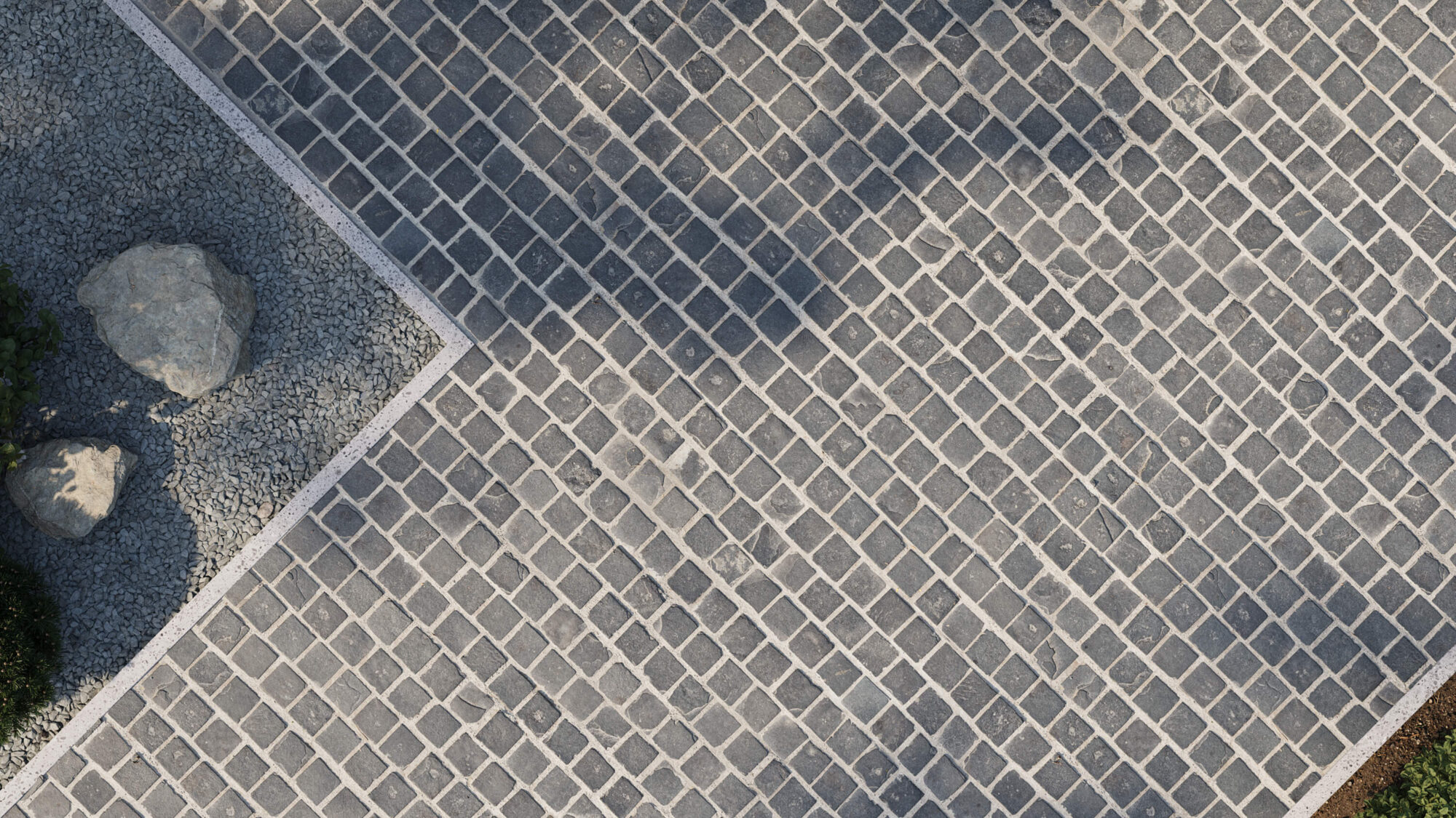 Seamless Cobblestone Floor Texture