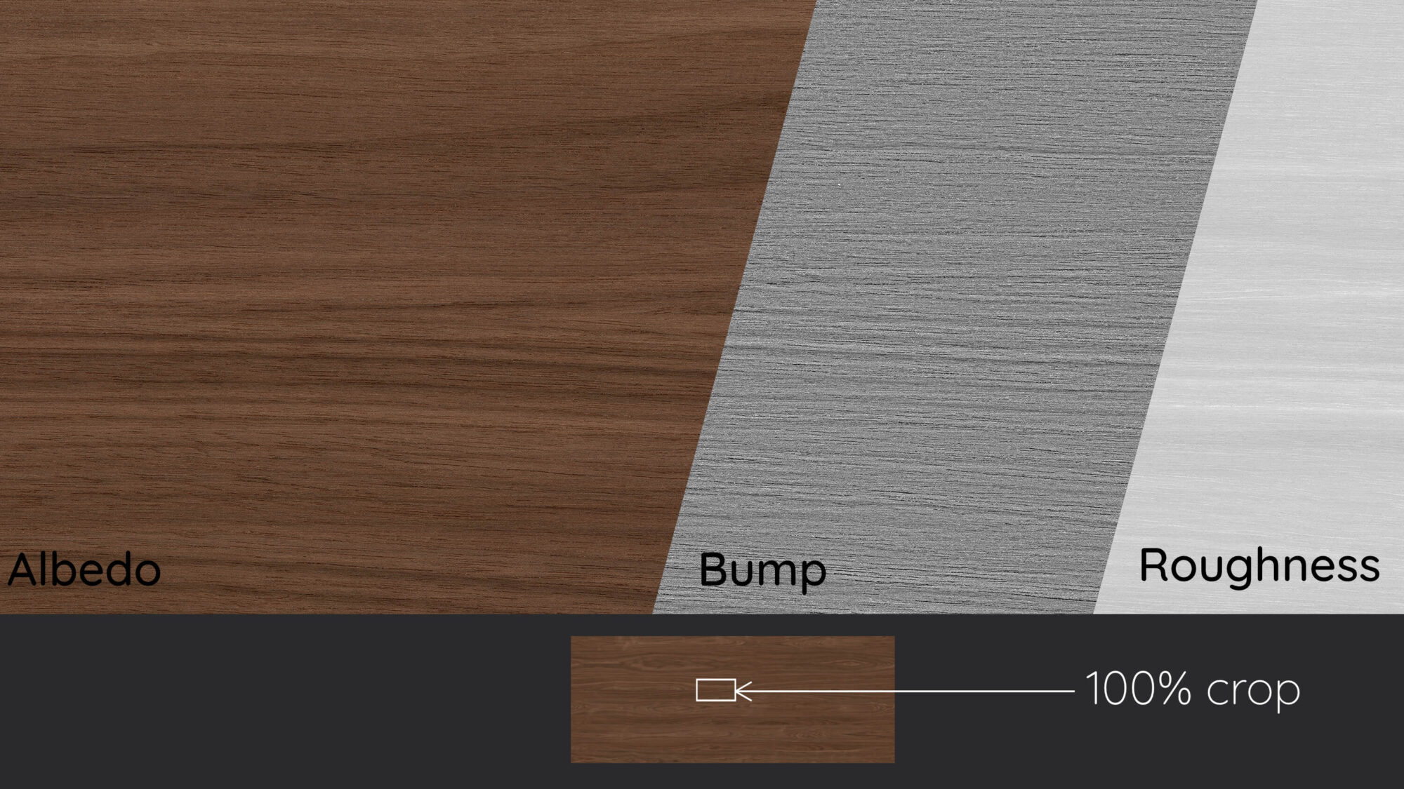 Seamless Walnut Wood Veneer Texture