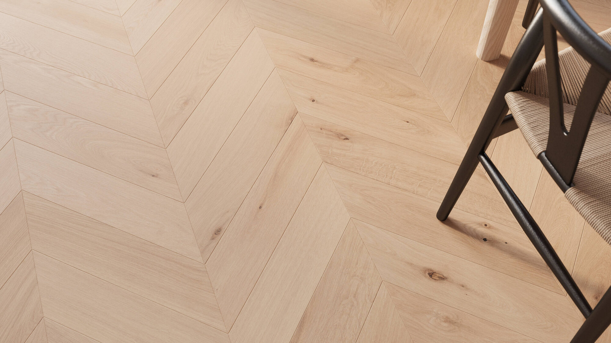 Seamless Oak Wood Chevron Floor Texture