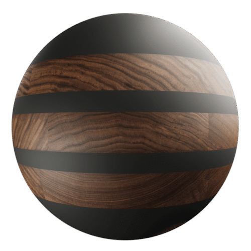 Seamless walnut wood endgrain texture in high resolution