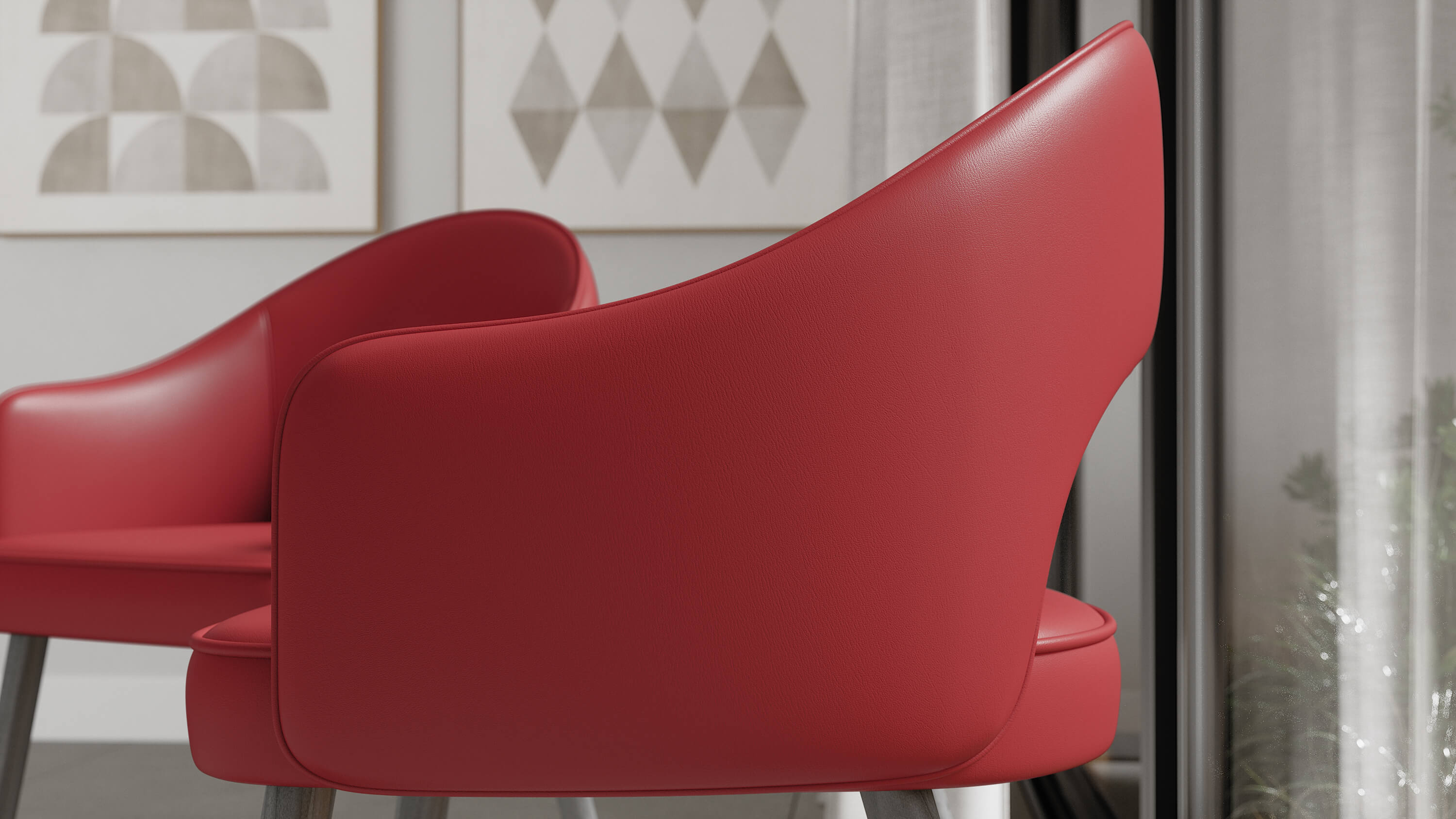 Premium Leather Texture - Seamless PBR Material