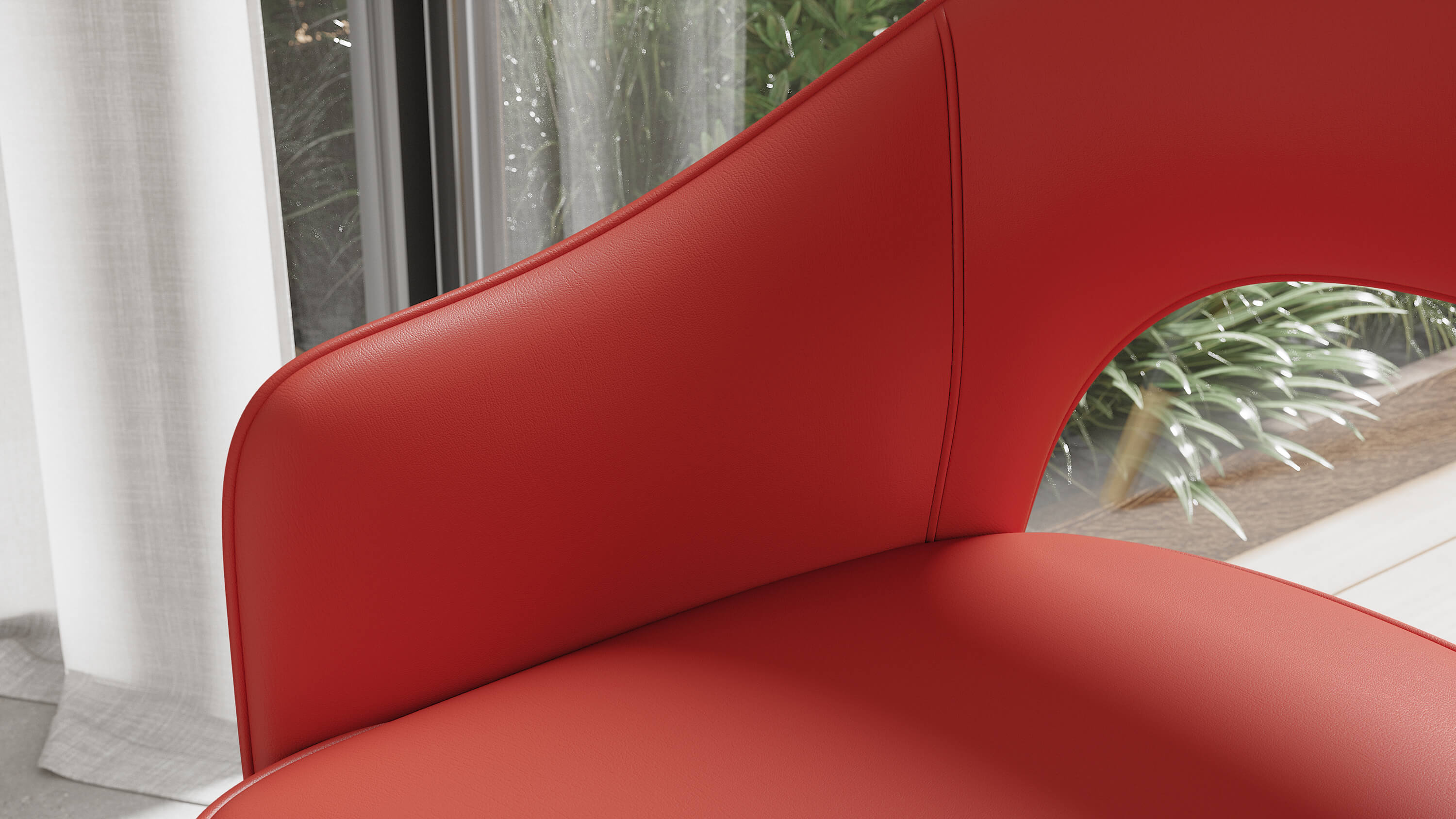 Premium PBR Leather Material Texture for Archviz