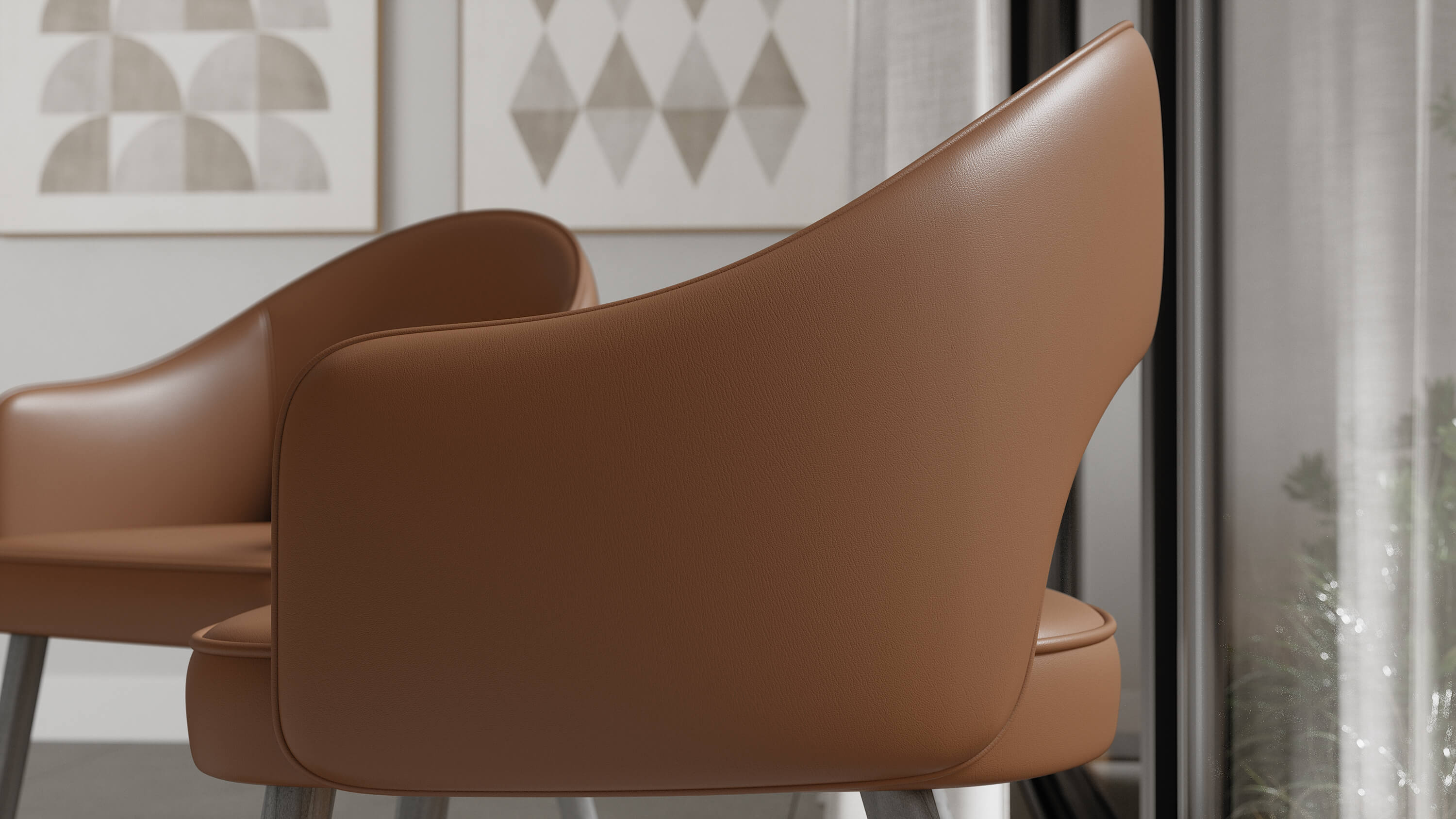 Premium Leather Texture PBR for Archviz