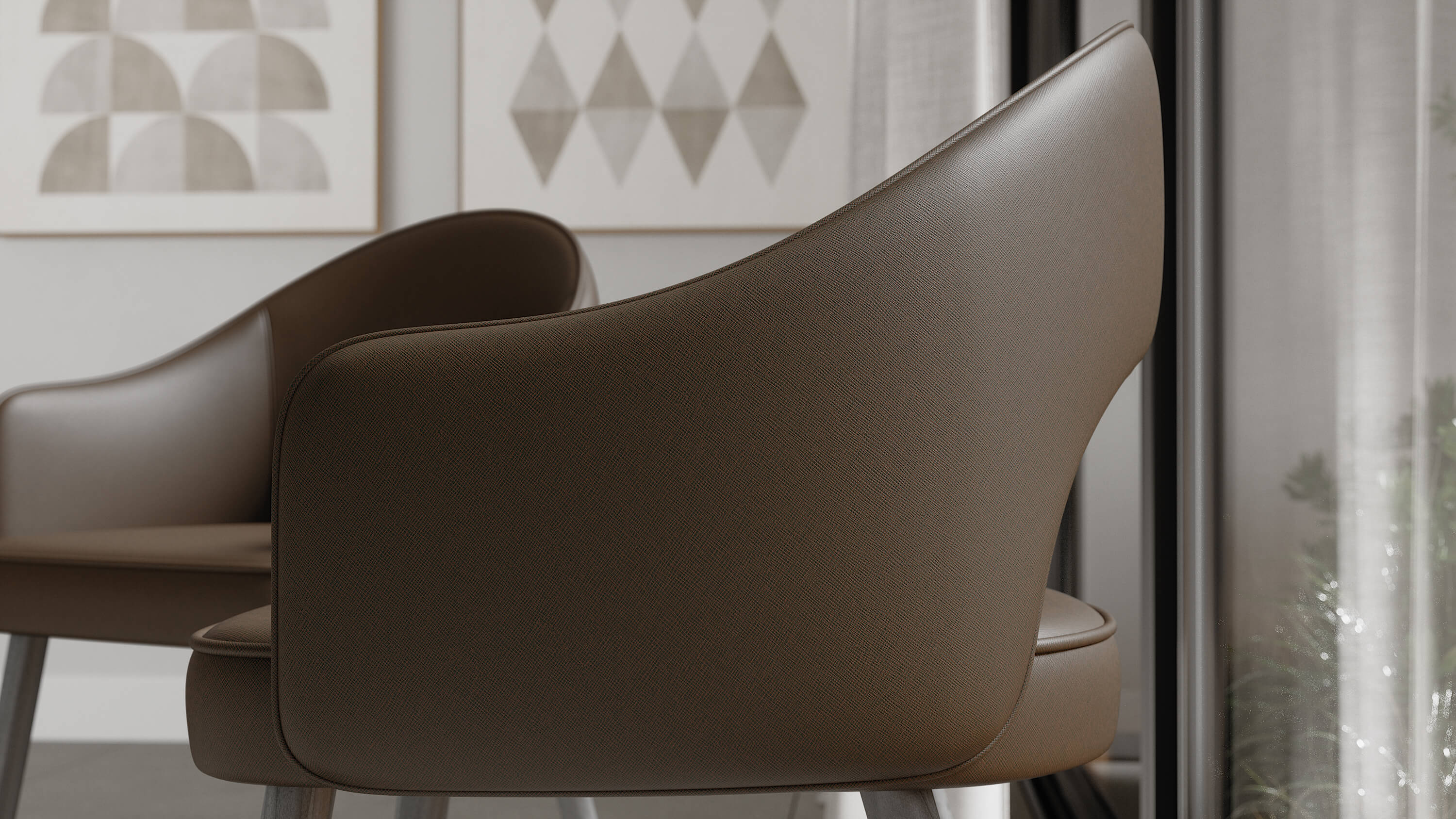 High Resolution Leather Material Texture