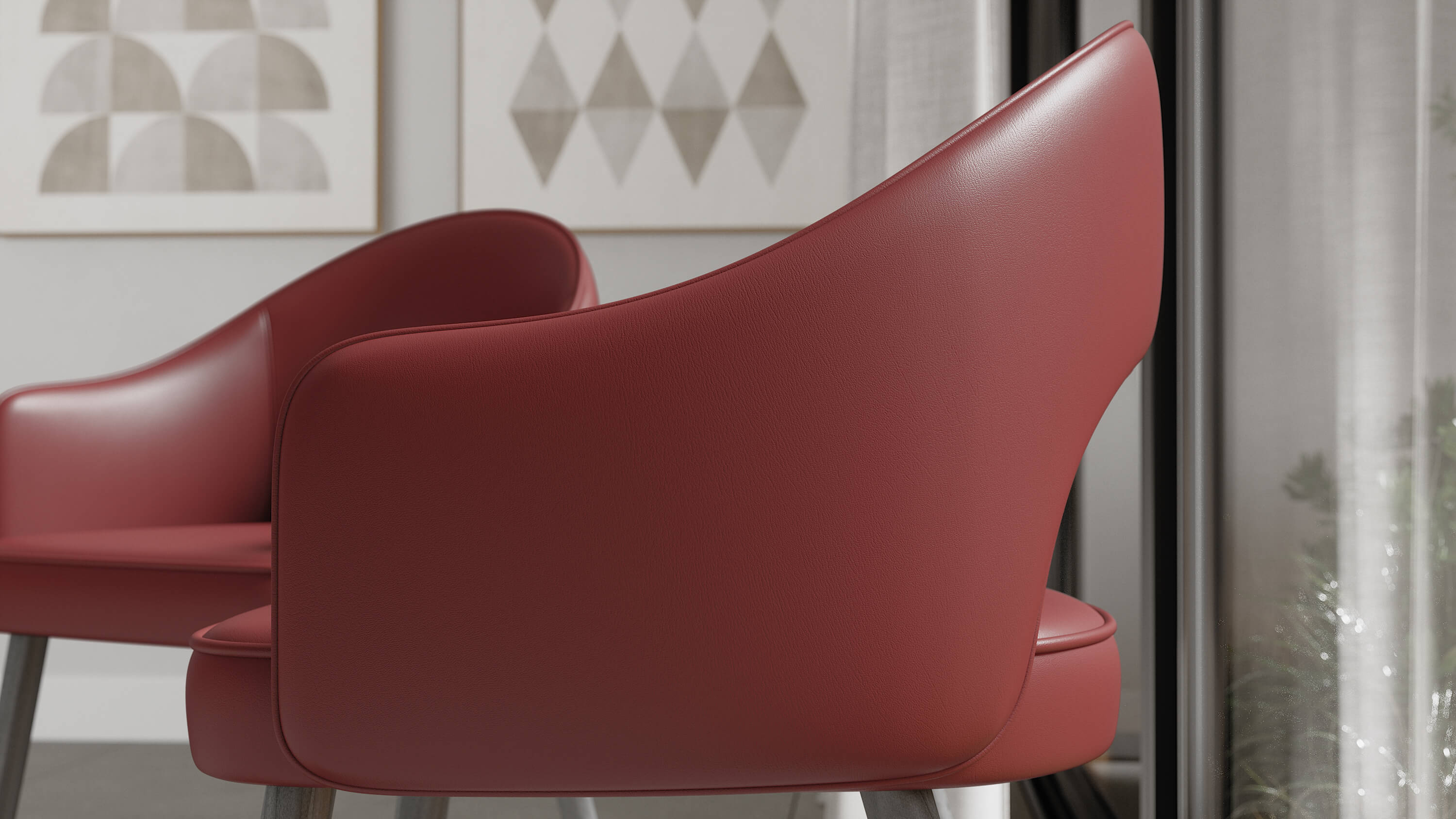 Premium Leather Texture - Seamless PBR Material