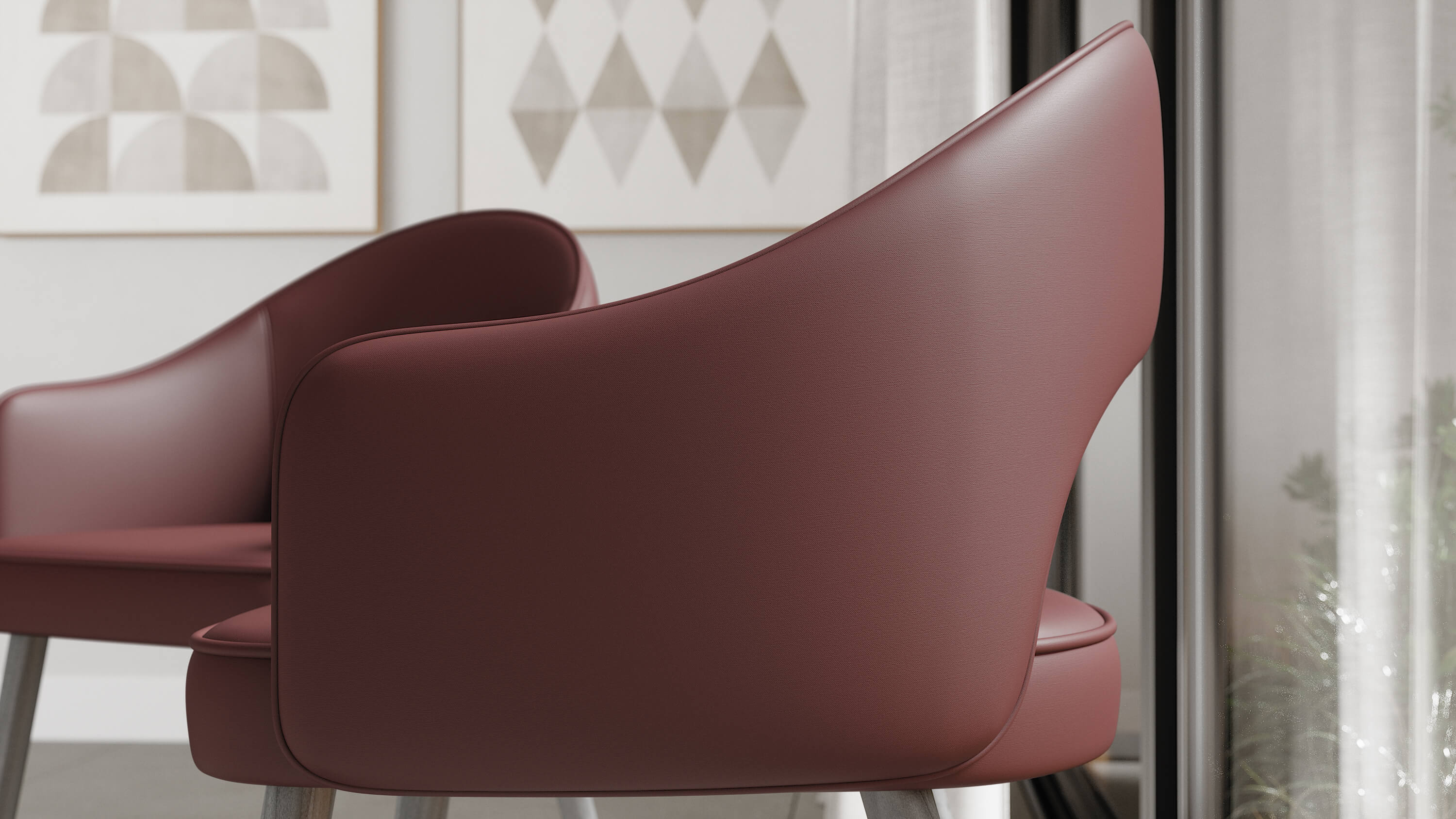 Game-Ready Leather Texture PBR Material