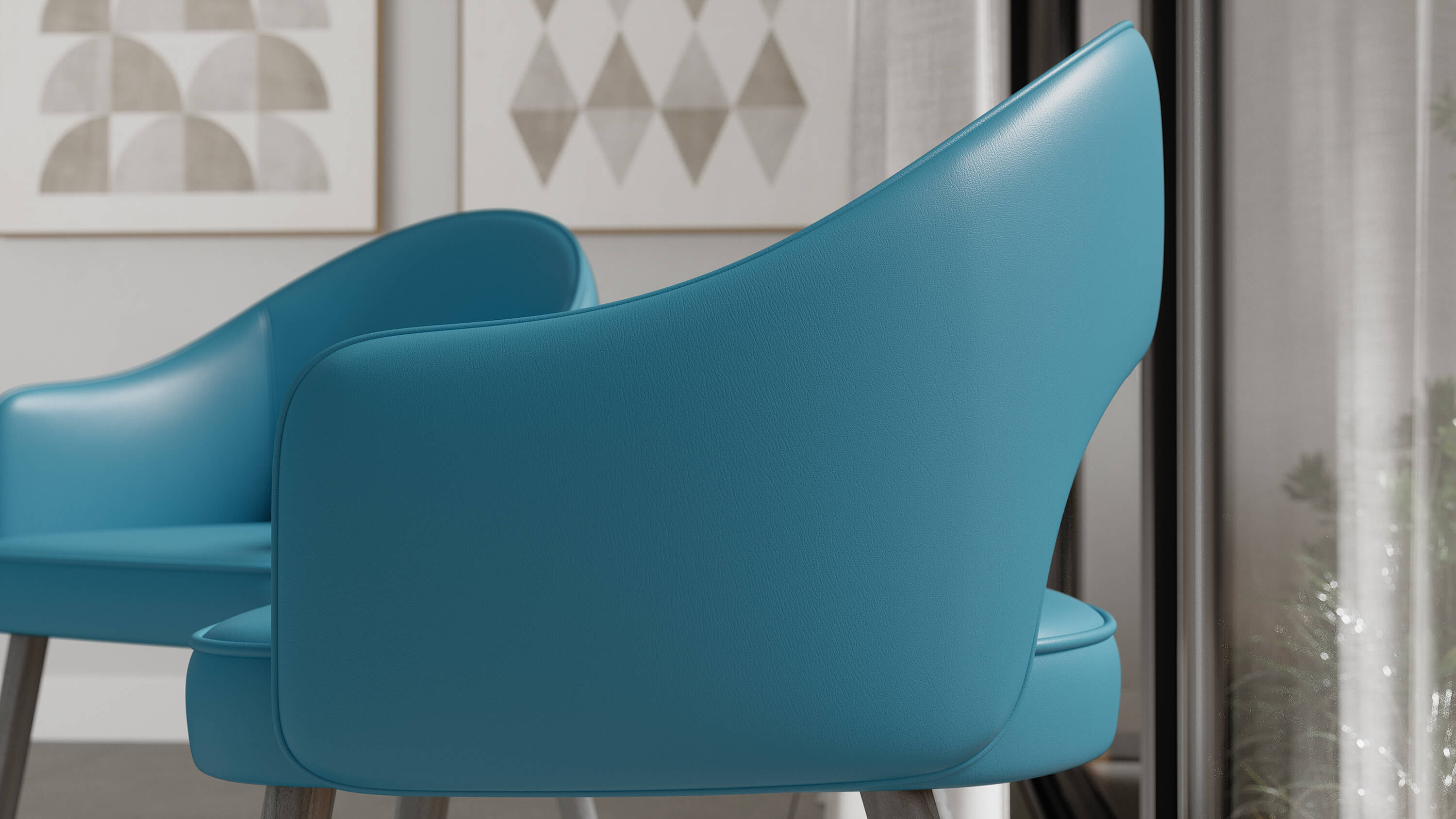 Premium Leather Texture Material - Seamless PBR