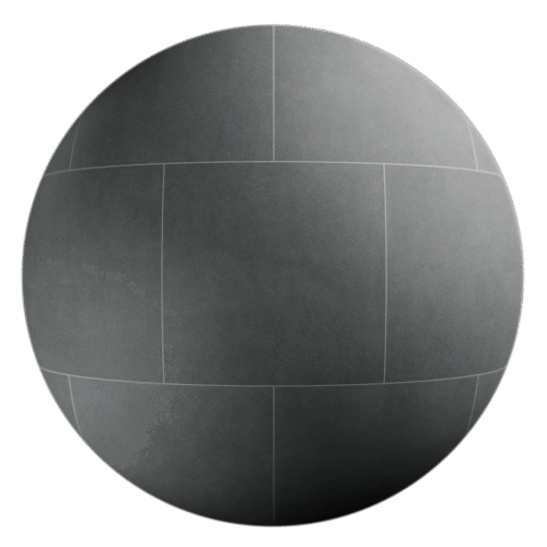 Grey Stone Tiles Texture - Seamless PBR Material