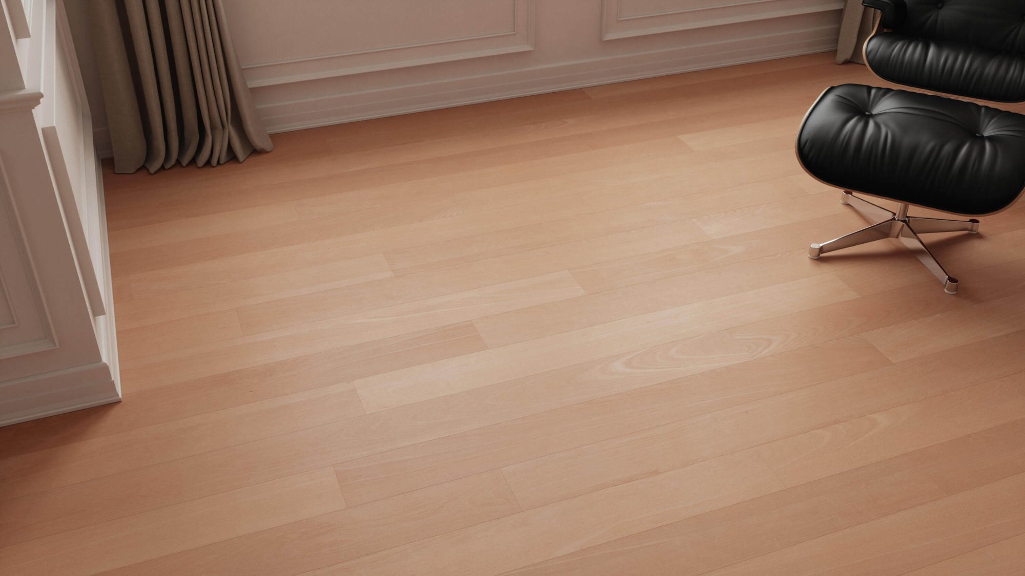 Seamless Beech Wood Plank Floor Texture